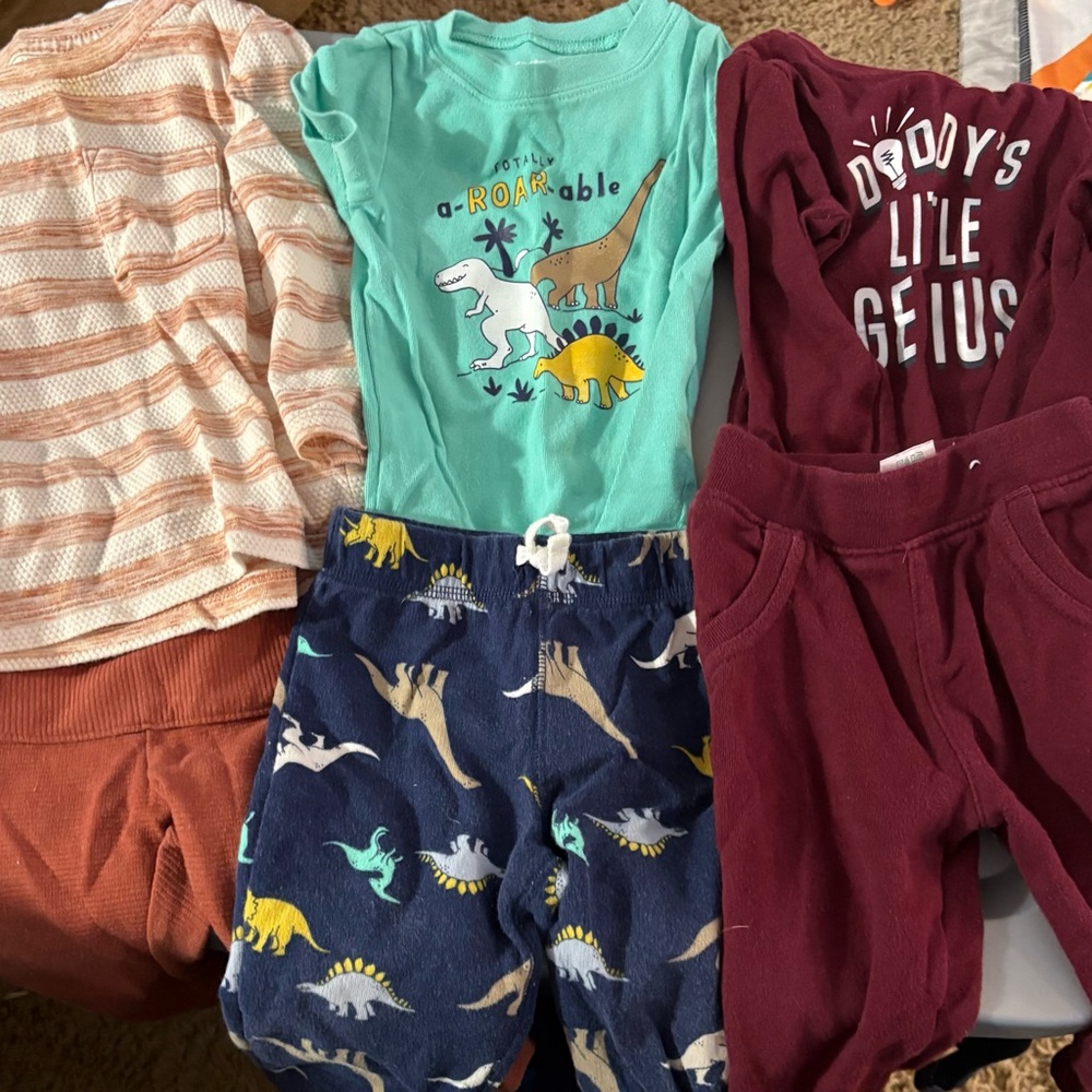 Dinosaur Themed Kids Outfit Set